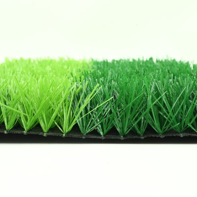 10500 points/m2 Densité Herbe synthétique verte personnalisée pour le terrain de football