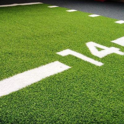 Tapis d'herbe artificielle vert de 15 mm de hauteur de pile pour un gymnase commercial