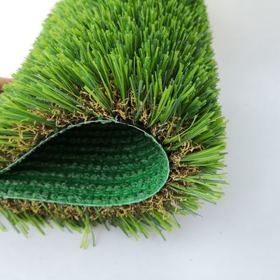 16800 points/m2 Densité vert en forme de U Herbe synthétique à haute Dtex et couleur verte