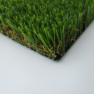 16800 points/m2 Densité vert en forme de U Herbe synthétique à haute Dtex et couleur verte