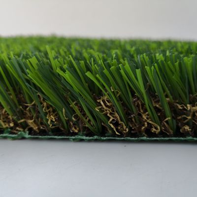 16800 points/m2 Densité vert en forme de U Herbe synthétique à haute Dtex et couleur verte