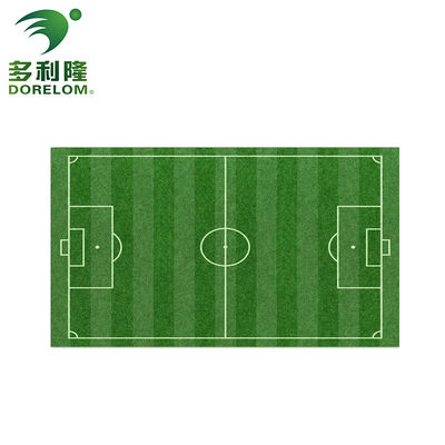 Monofilament PE - gazon de terrain de football extérieur à haute densité avec un taux de couture de 16/10 cm