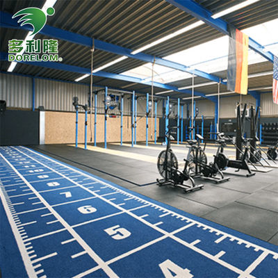 Durable 63000 points de suture/m2 PE Gym Trace de traîneau à traîneau Herbe de gazon artificiel pour trace de traîneau