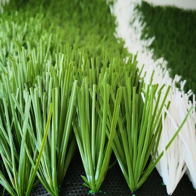 20 points de suture/m Taux de suture 55 mm Gazon artificiel pour terrain de football Herbe synthétique