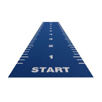 Plancher de moquette de pelouse de fitness à haute densité personnalisé avec revêtement SPU et CE / ROHS