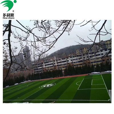 Certification ISO14001 40 mm/50 mm/60 mm Herbe artificielle pour le terrain de football Meilleure option