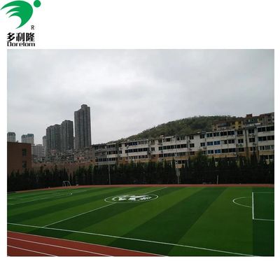 Certification ISO14001 40 mm/50 mm/60 mm Herbe artificielle pour le terrain de football Meilleure option