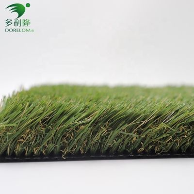 Protéger contre les rayons UV à haute densité en herbe artificielle tapis vert résidentiel avec remplissage de 6 mm