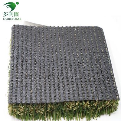 Protéger contre les rayons UV à haute densité en herbe artificielle tapis vert résidentiel avec remplissage de 6 mm