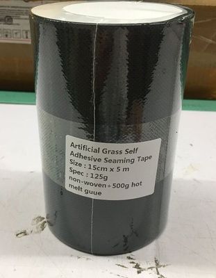 Ruban adhésif autoadhésif non tissé pour gazon artificiel largeur 15 cm/30 cm