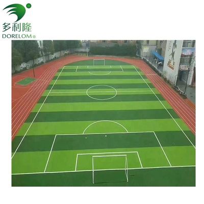 Mini-terrain de football en pelouse artificielle de 50 mm de hauteur et support SBR non tissé en 2021