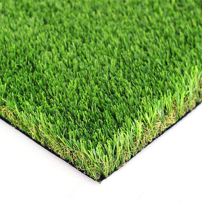 Le gazon artificiel PE PP pour le football 3m large 4G 25x25 4mx25m 6 par 4 15mm Dtex
