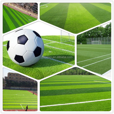 Herbe synthétique pour le football Herbe artificielle facile à installer