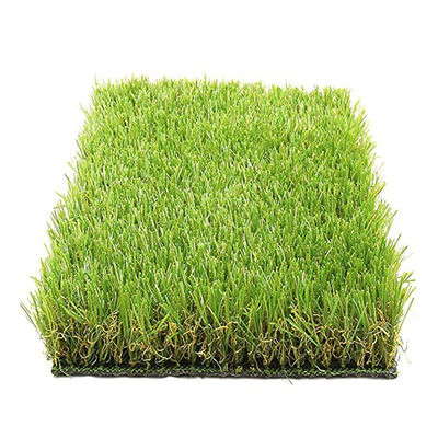 Le gazon artificiel PE PP pour le football 3m large 4G 25x25 4mx25m 6 par 4 15mm Dtex