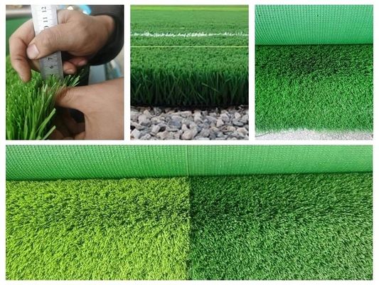 Construction durable Vert PE 12000 DTEX Gazon synthétique pour terrain de football