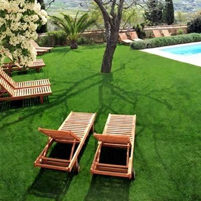 Couche SPU Vert naturel artificiel pour jardin extérieur
