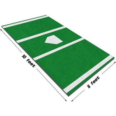 Tapis de battage à gazon à haute densité pour l'entraînement au baseball et au softball 42600-69300 points/m2