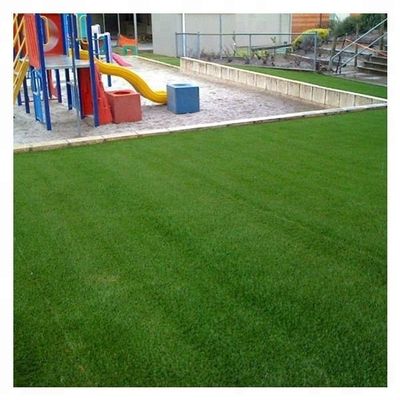 Hauteur de pile de 25 mm, largeur de 3/8 de pouce, pelouse artificielle, parfaite pour les enfants.