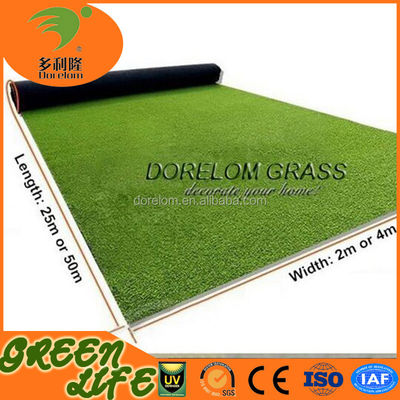Tapis d'herbe avec 16800 points de suture/m2 et revêtement en latex SBR