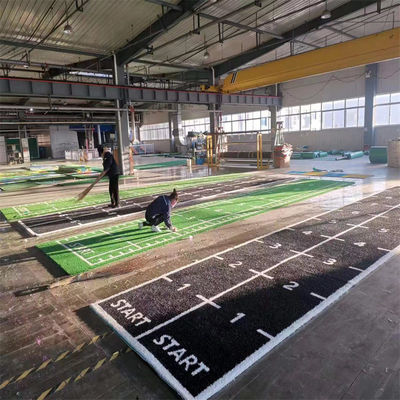 Salle de sport en herbe artificielle plancher de sport pour le gazon de football par Dorelom Non Infill