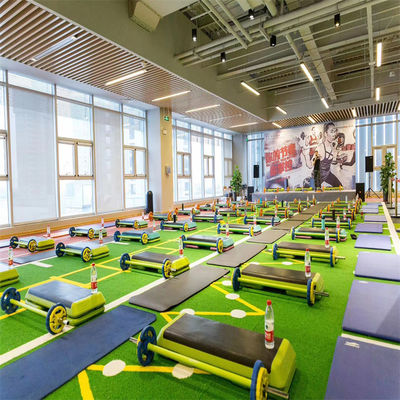 Salle de sport en herbe artificielle plancher de sport pour le gazon de football par Dorelom Non Infill
