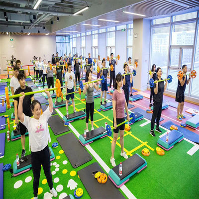 Salle de sport en herbe artificielle plancher de sport pour le gazon de football par Dorelom Non Infill