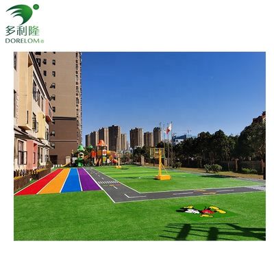 Gazon synthétique gris rouge bleu vert pour terrain de tennis et salle de sport Hauteur 13 mm
