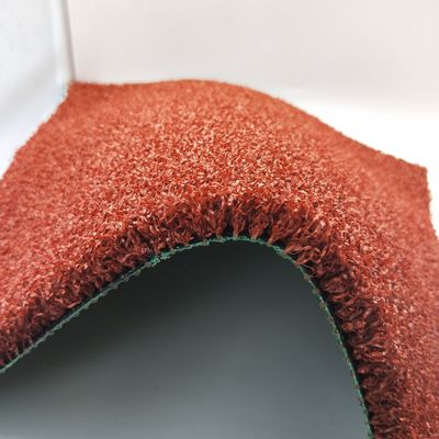 Grès artificiel rouge de 10 mm à 15 mm de hauteur pour le badminton