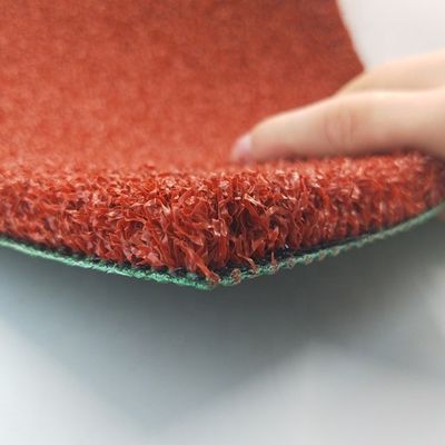 Conception personnalisée de l'herbe artificielle de 15 mm de hauteur pour les pistes de traîneau de gym