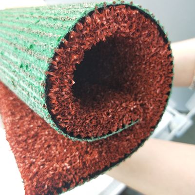 Grès artificiel rouge de 10 mm à 15 mm de hauteur pour le badminton