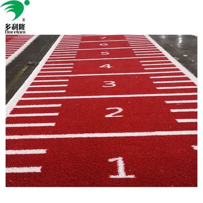 4m*25m Bleu Vert Noir Rouge Résistant aux UV Parquet de salle de sport Gazon artificiel pour traîneau à roulettes