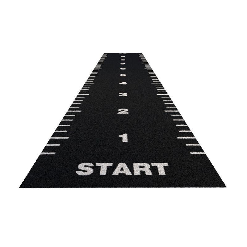 Plancher à gazon artificiel rouge certifié CE et ISO pour le gazon de traîneau de fitness sur mesure
