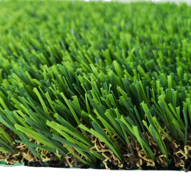 16800 points/m2 Densité vert en forme de U Herbe synthétique à haute Dtex et couleur verte