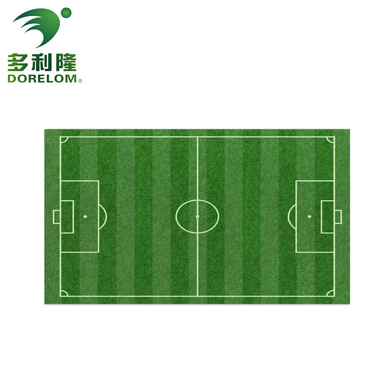 Monofilament PE - gazon de terrain de football extérieur à haute densité avec un taux de couture de 16/10 cm