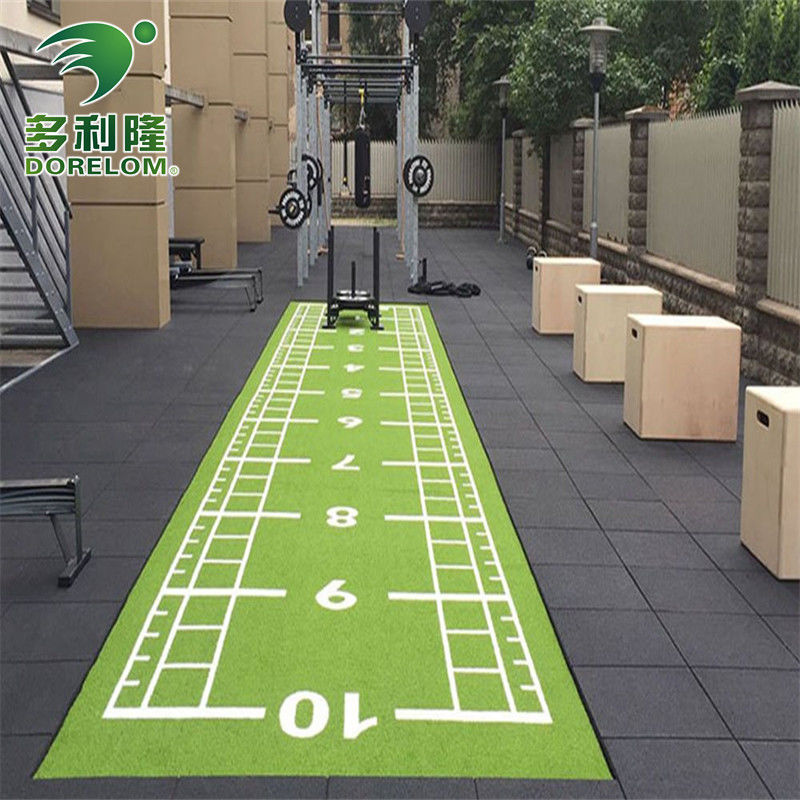 Numéros marqués Dorelom PE Gym Mat d'herbe artificielle pour l'entraînement physique et la piste de traîneau