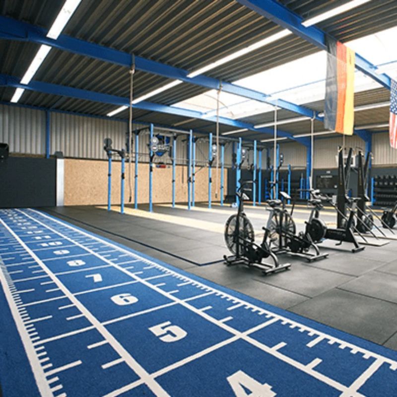 CE ISO9001 ISO14001 certifié Dorelom Mat de gazon sportif de formation pour le plancher de fitness