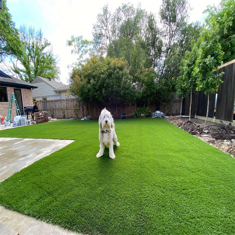 CE ISO9001 ISO14001 Certifié 50 mm 55 mm 60 mm Herbe synthétique pour le terrain de football