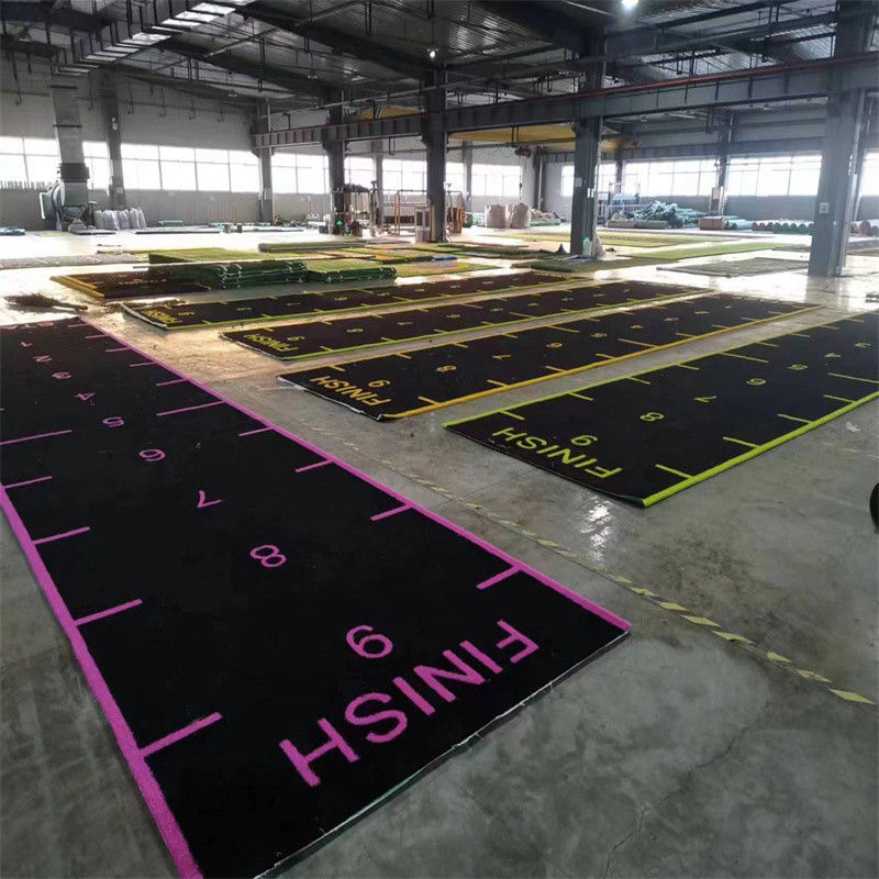 Salle de sport en herbe artificielle plancher de sport pour le gazon de football par Dorelom Non Infill