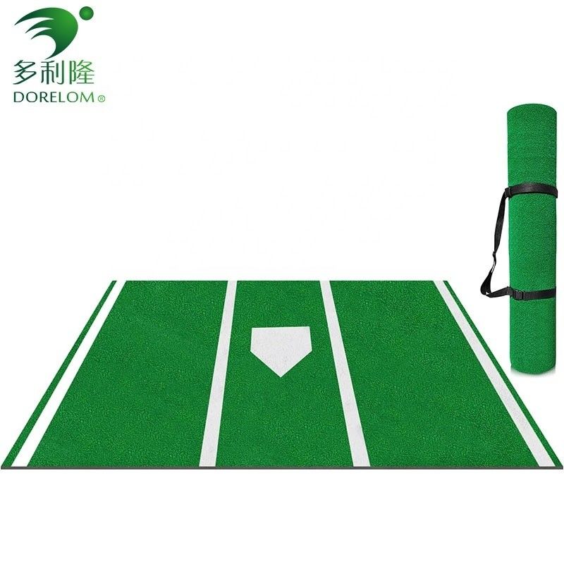 Règlement sur le tapis de battage en fibres en PE monofilament PP Taille du gazon pour intérieur extérieur
