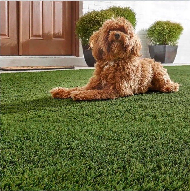 L'herbe artificielle naturelle pour le jardin et les animaux de compagnie 2m/4m*25m