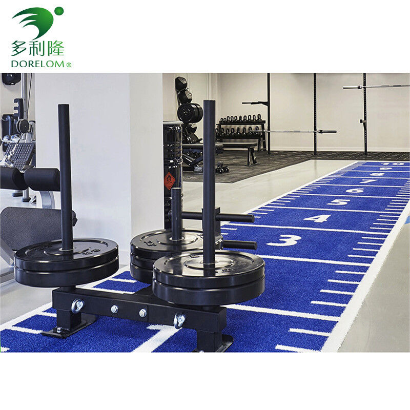 Grassage artificiel en monofilament PE vert pour le gymnase et le jardin d'enfants